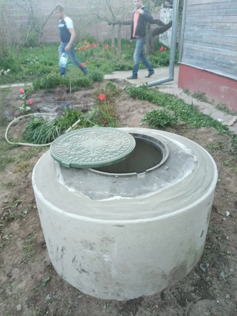 Колодец после успешного углубления