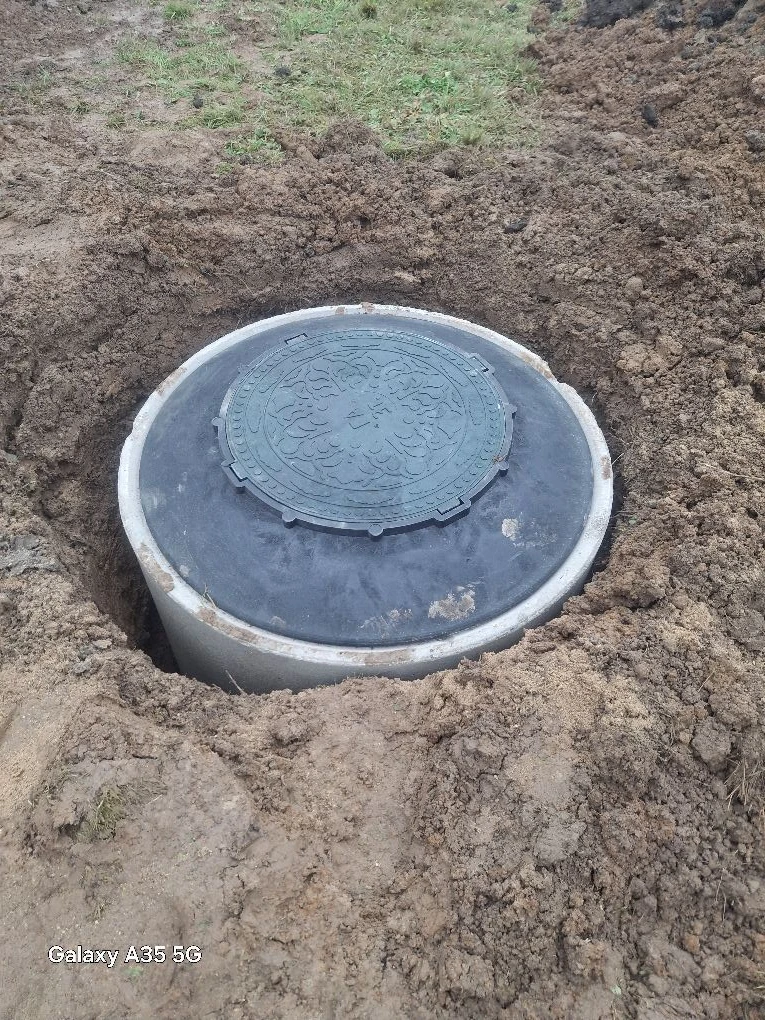 Бурение в дне существующего колодца